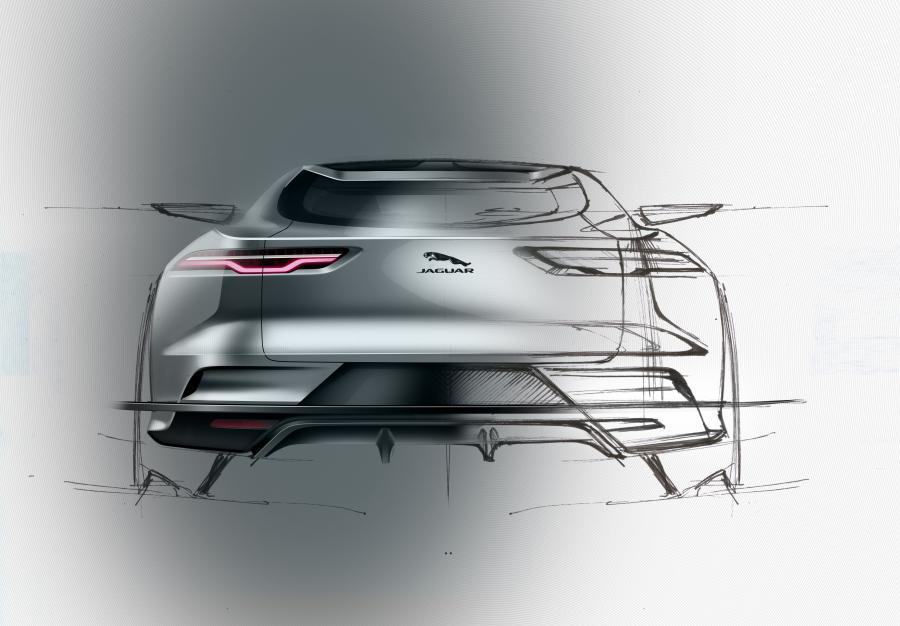 Эскиз Jaguar I-Pace EV400 AWD HSE 2018 года  (WW) (фото 74 из 114)